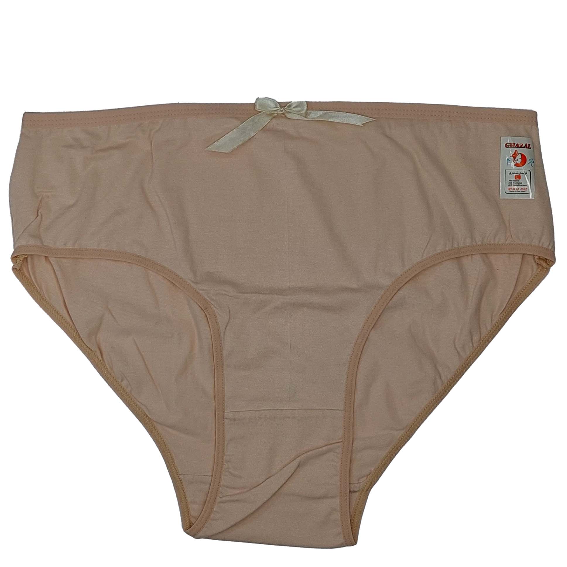 شورت نخی زنانه غزل سایز بزرگ کد 1389