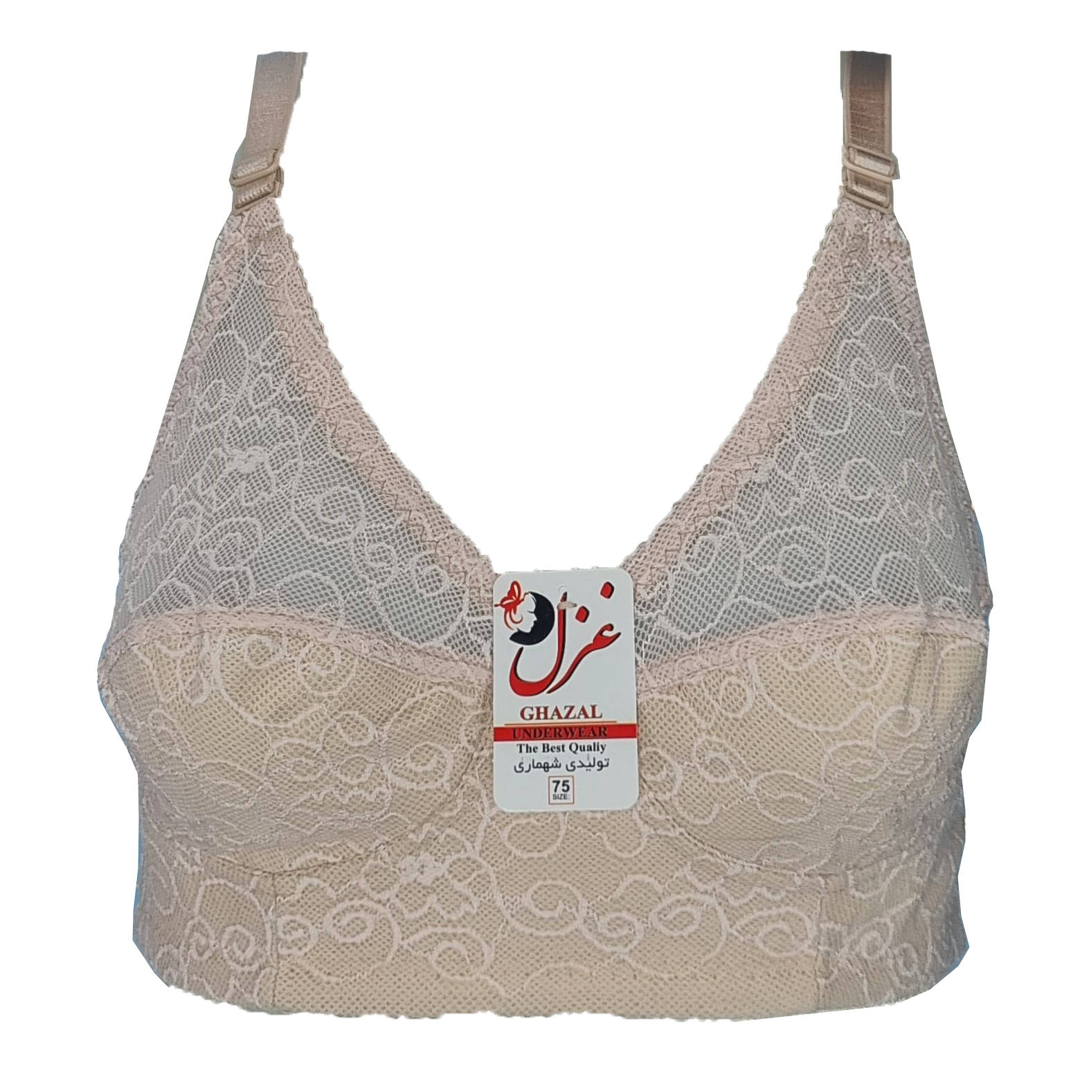 سوتین دانتل زیر نخ فانتزی غزل کد 2009